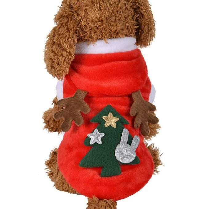 Festive Santa Claus Dog Costume For Small Dogs - Perfect For Christmas Celebrations! - Image 5