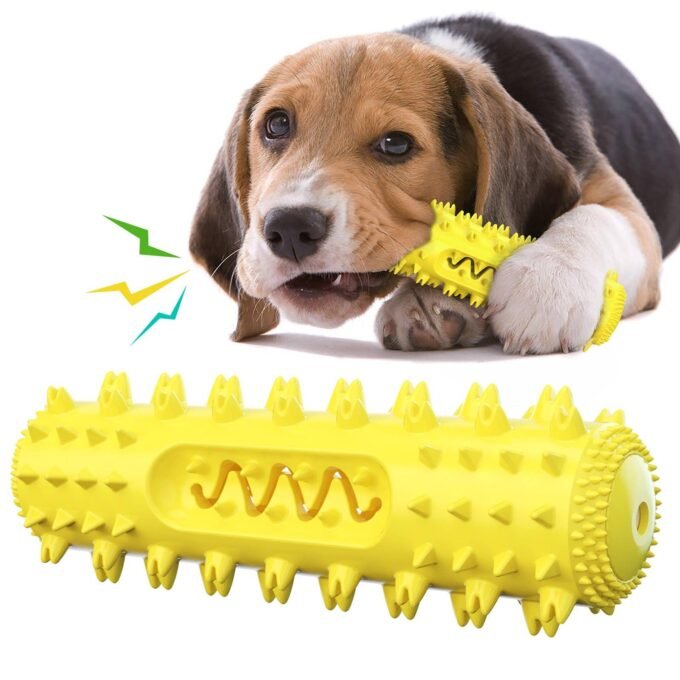 Pet Dental Delight: Interactive Dog Toothbrush And Teething Toy - Image 2