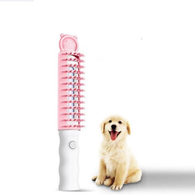 Ozone Pet Brush For Shedding With Deodorization Dog Brush For Shedding Hair Odor Dog Eliminator Brushes Electronic Dog Grooming Brush