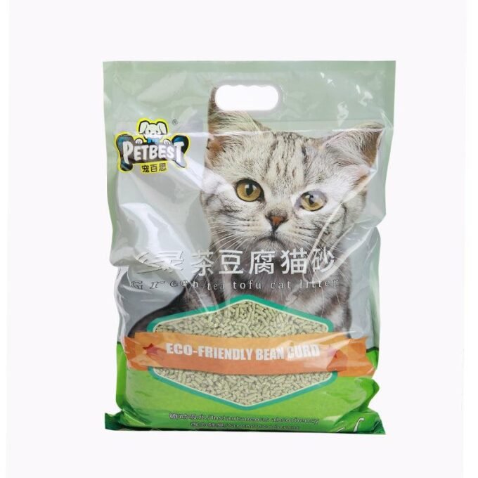 Green Tea Fresh Scent Pine Cat Litter - 6 Liters - Image 4