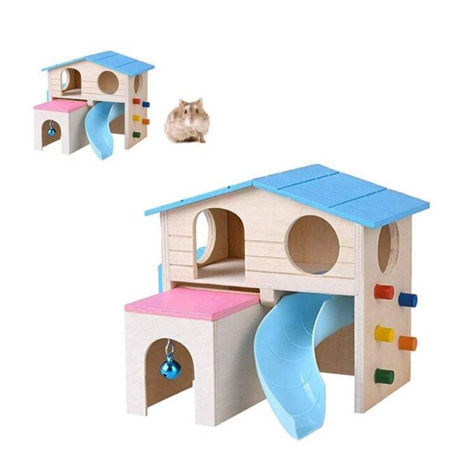 Natural Wood Hamster Hideout: Rustic And Eco-Friendly Nest For Your Furry Friend - Image 3