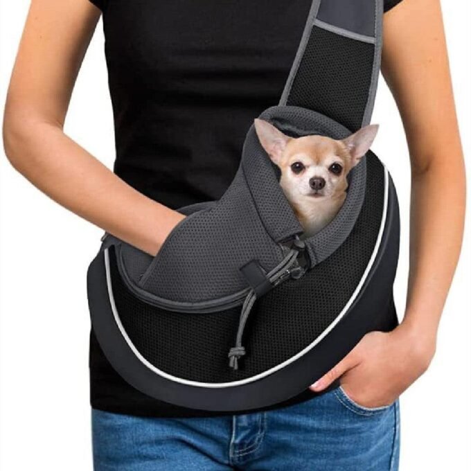 Venture Out With Your Pooch In Style With The Sidestep Dog Carrier Bag