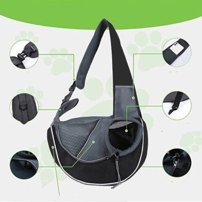 Venture Out With Your Pooch In Style With The Sidestep Dog Carrier Bag - Image 2