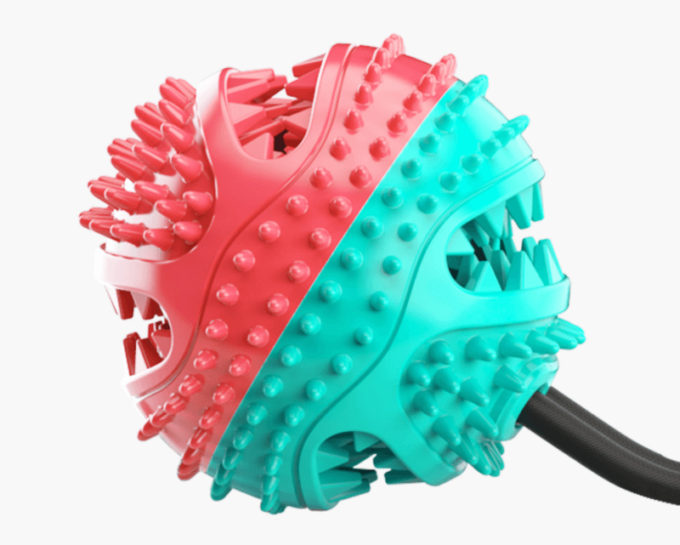 Pet Dental Delight: 360° Molar Bumps And Teeth Cleaning Toy - Image 2