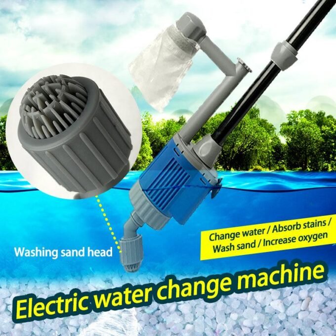 Aquarium Turboclean - Advanced Electric Gravel Cleaner And Sand Vacuum - Image 3