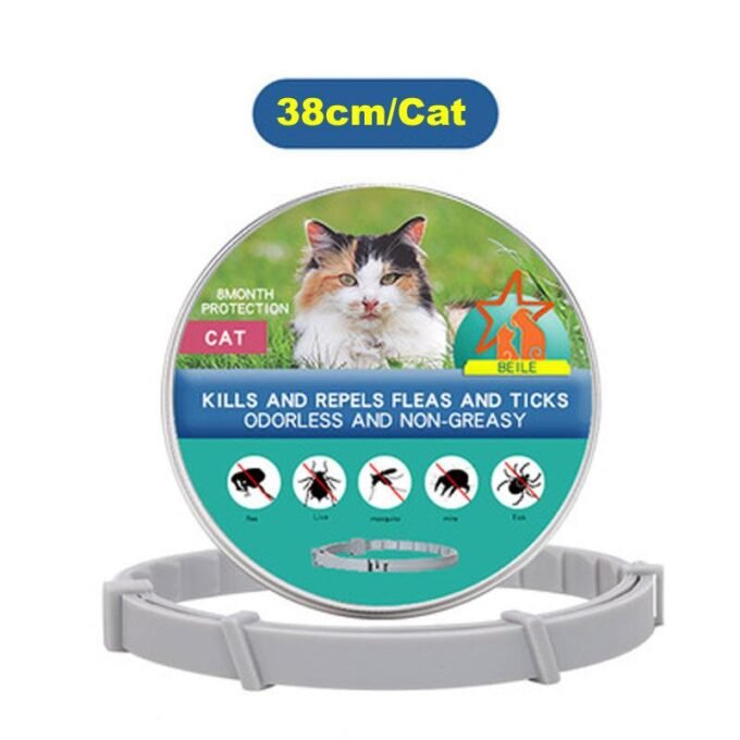 The Flea-Free Furry Friend: Pest-Repellent Collar For Pets - Image 5