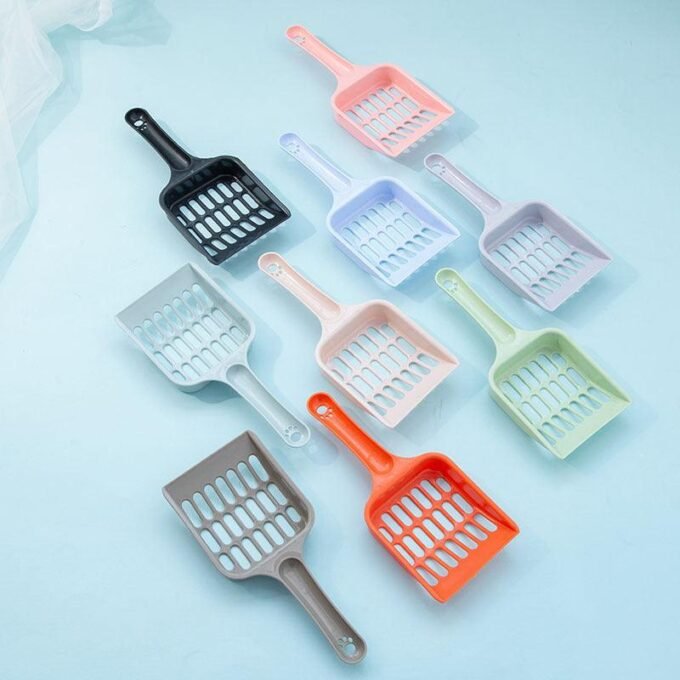 Pet Kitty Scoop: Compact And Efficient Cat Litter Cleaning Tool