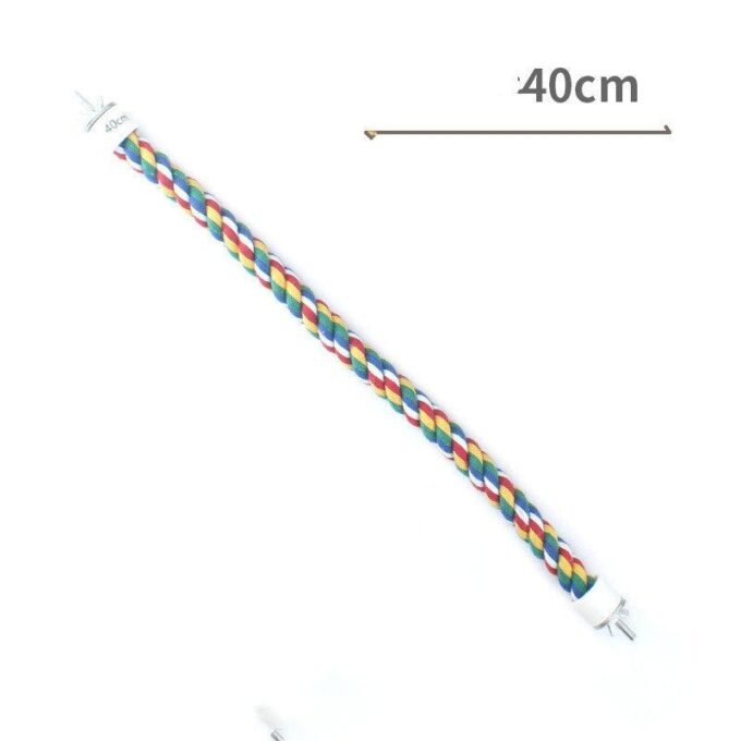 Climbing Rope Birdcage Accessory: Parrot Standing Pole Ladder Stick