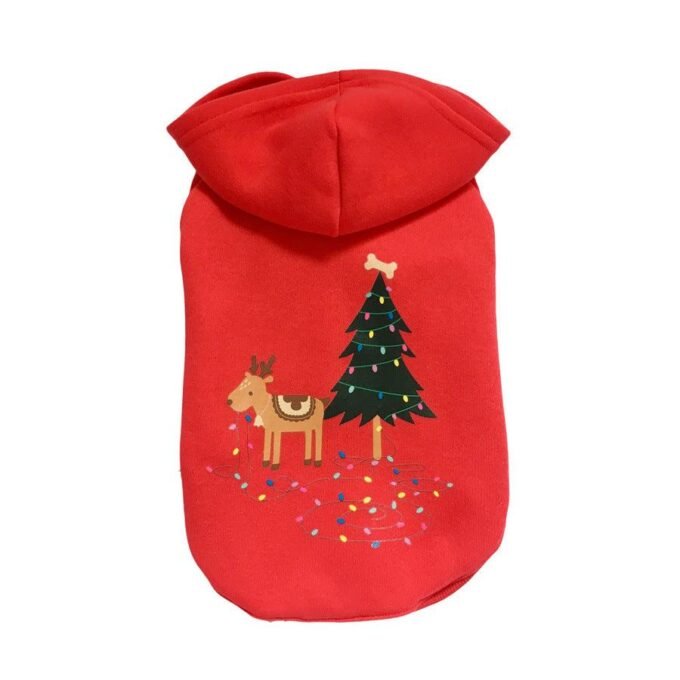 Cozy Cotton Dog Christmas Sweater - Festive Attire For Your Furry Friend - Image 3