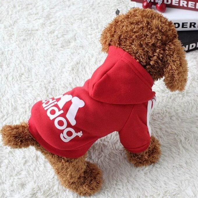 Cozy Cotton Dog Hoodie - Perfect For Chilly Days! - Image 4