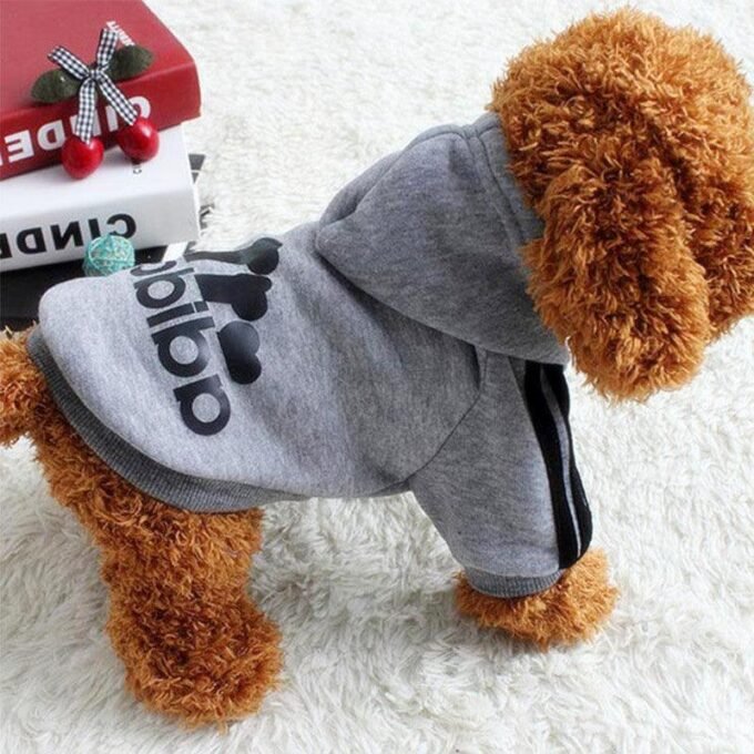 Cozy Cotton Dog Hoodie - Perfect For Chilly Days! - Image 2