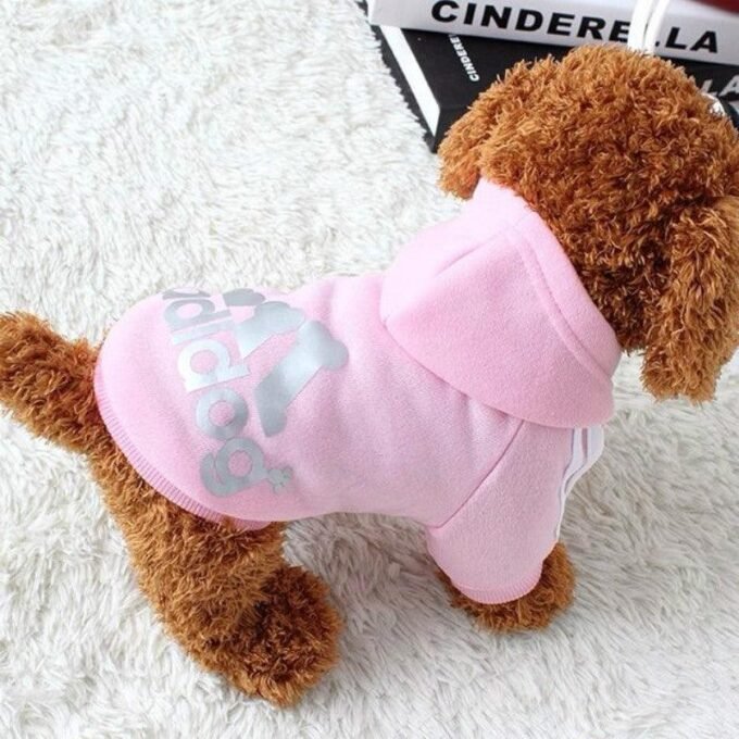 Cozy Cotton Dog Hoodie - Perfect For Chilly Days!