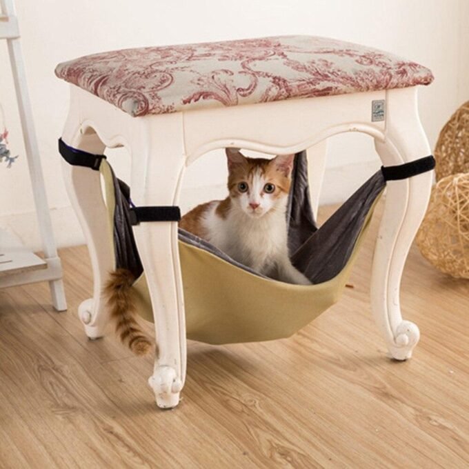 Cozycat Hanging Cat Hammock Bed: The Perfect Lounger For Your Feline Friend - Image 3