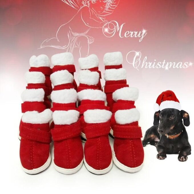 Cozypaws Festive Furry Footwear - Image 4