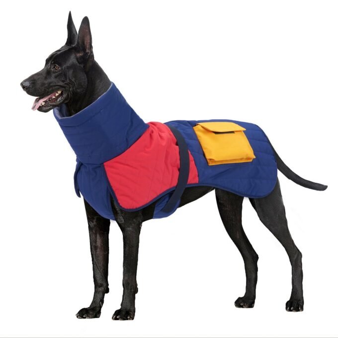 Winter Wonderland Dog Padded Coat - Image 4